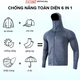 [Hàng VNXK- Loại đẹp] Áo chống nắng nam 2 lớp, Áo khoác nam cao cấp vải cotton Hàn mát mịn thoáng khí chống tia UV
