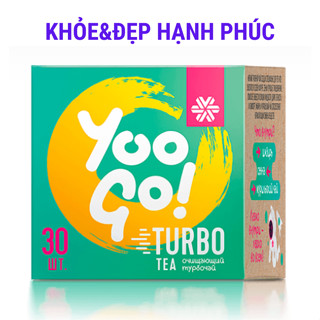 [ Trà Yoogo Turbo giảm cân ] Thực phẩm bảo vệ sức khỏe Trà thảo mộc YOO GO Turbo tea – 30 túi/hộp