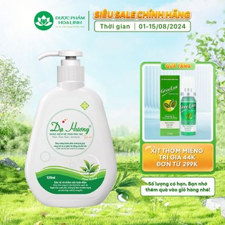 Dung dịch vệ sinh Dạ Hương Trà xanh 120ml