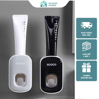 Bộ nhả kem đánh răng ecoco/nhả kem dính tường/kệ để đồ nhà tắm