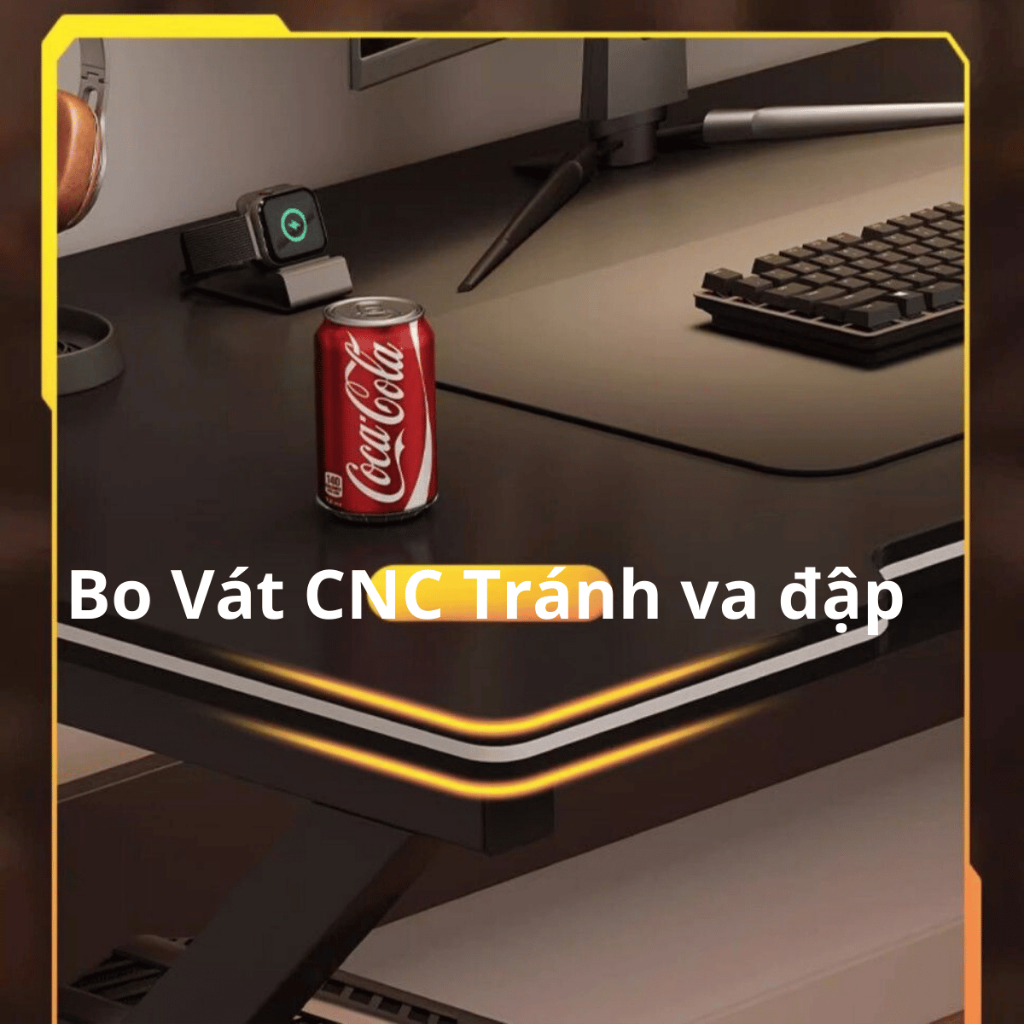 Bàn Bo 4 góc,Chân Chữ K cong Gỗ MDF 15mm – Chân Sắt Sơn Tĩnh Điện – Đầy Đủ Size | BigBuy360 - bigbuy360.vn