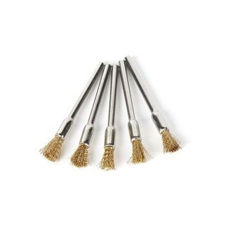 Bộ 9 chổi đồng đánh gỉ mini trục 3.17mm ❤️freeship❤️