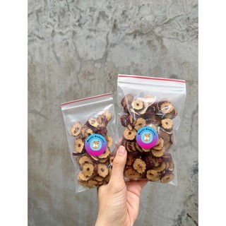 Táo đỏ sấy cắt lát cho hamster