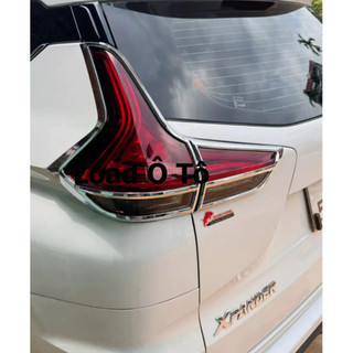 ỐP VIỀN ĐÈN HẬU THEO XE MITSUBISHI XPANDER 2022-2018, Xpander Cross Nhựa ABS mạ crom cao cấp