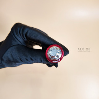 Ốc salaya chân gương trái/phải và lông đền đỏ KITACO cho các loại xe INOX 304