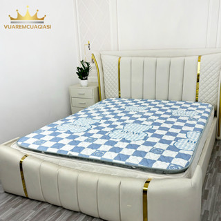 Topper nệm điều hòa vải tencel chần lông vũ KingCool công nghệ làm mát giảm 4 đến 6 độ C và kháng khuẩn Duhalatexstore