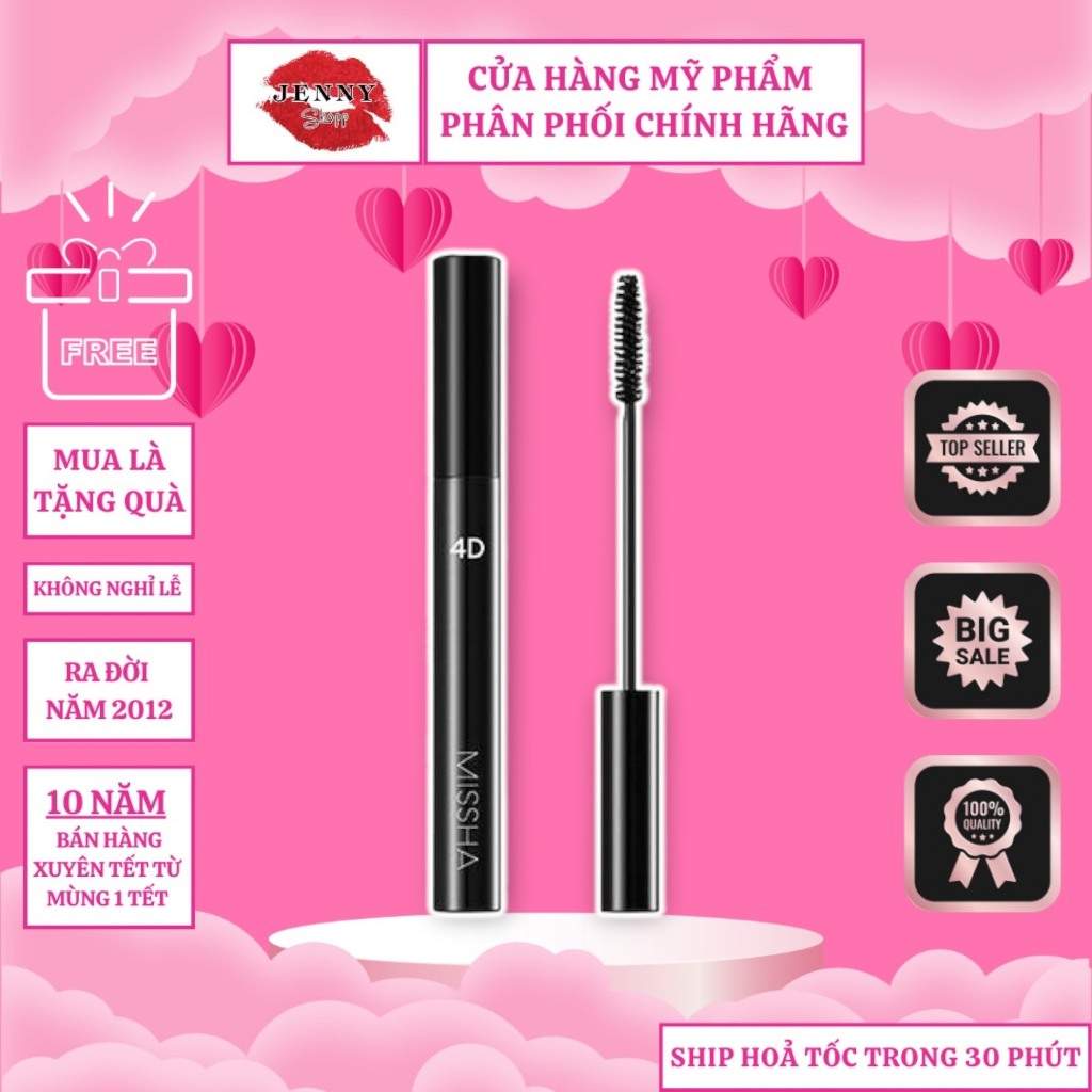 Chuốt Mi Missha 4D Style Mascara