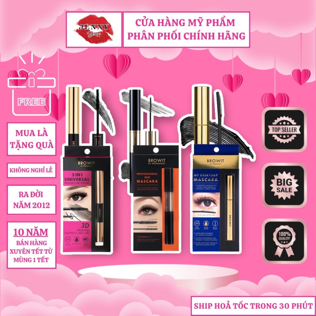 Chuốt Mi Browit By NongChat My Everyday Mascara