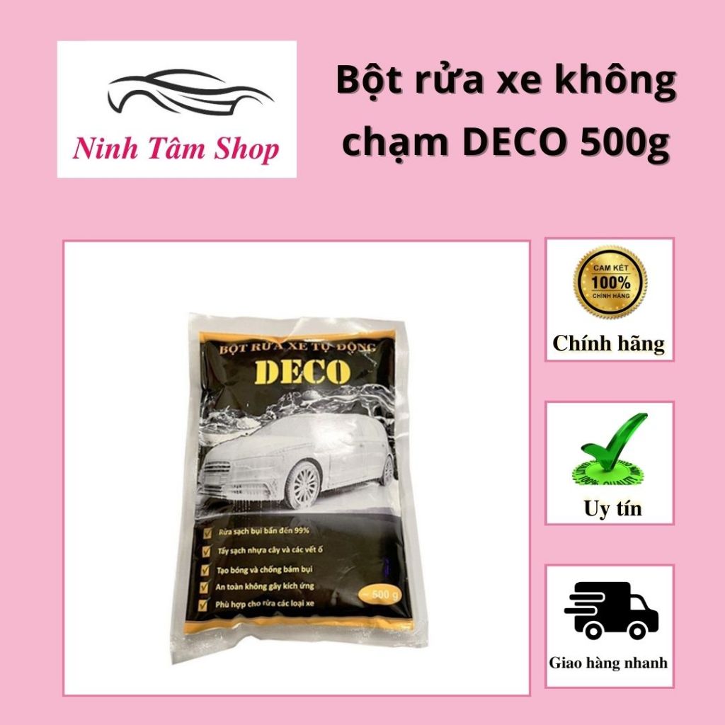 Bột rửa xe không chạm DECO 500g