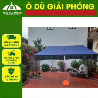 Ô DÙ mái chéo Ô Dù che mưa nắng ngoài trời (Chống thấm 100%) kích thước 2mx2m5 và 2m5x3m  cao 2m9 bảo hành 2 năm