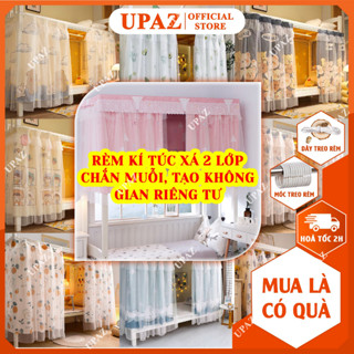   Freeship  Rèm ký túc xá 2 lớp Rèm chắn muỗi ktx Rèm giường tầng cho bé rèm sinh viên rèm cản sáng UPAZ 