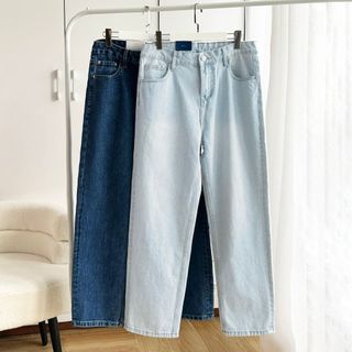 Quần jean baggy nam phom suông ống rộng, chất vải jean cao cấp, không bay màu, dễ phối đồ - SEOUL