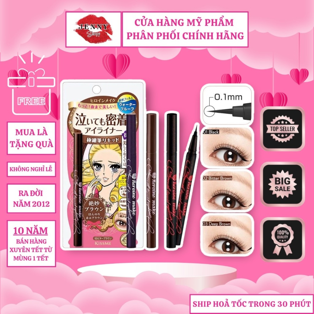 Kẻ Mắt Dạ Isehan Heroine Make Kiss Me