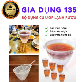 TẶNG KÈM GÁO MÚC RƯỢU - BÁT ĐỰNG RƯỢU & TRÁI CÂY ƯỚP LẠNH RẺ NHẤT