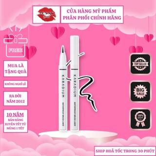 Kẻ Mắt Dạ Karadium Waterproof Brush Liner Black