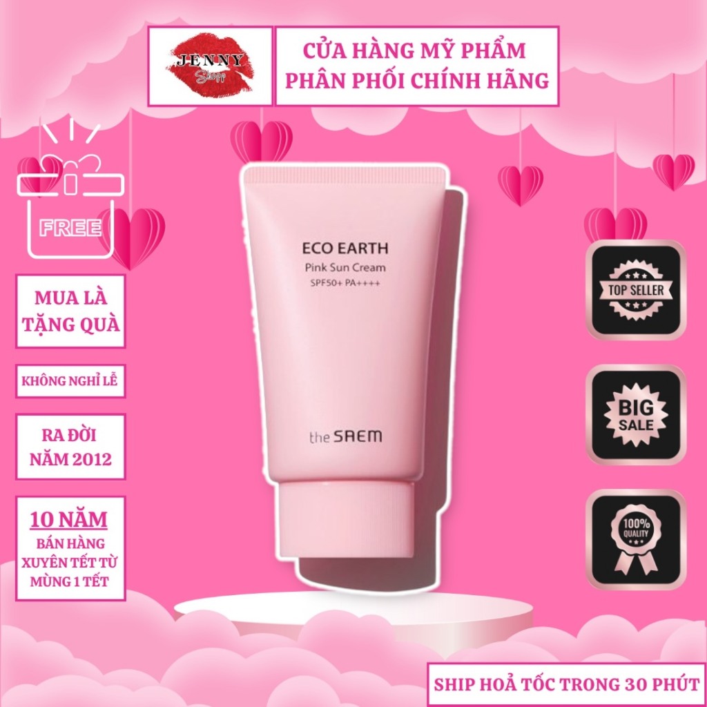 Kem Chống Nắng THE SAEM Eco Earth Power Sun Cream