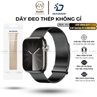  Dây Đeo Thép Dux Ducis Dành Cho Apple Watch Ultra 2   1 Apple Watch Series 10-1 SE SE 2022 DUX DUCIS Mil.an.e.se Pro 