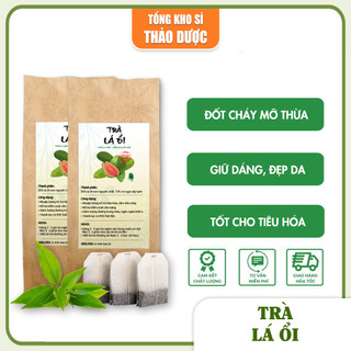 Trà lá ổi giảm cân hiệu quả, trà búp ổi lá ổi non nguyên chất - Tổng kho sỉ thảo dược