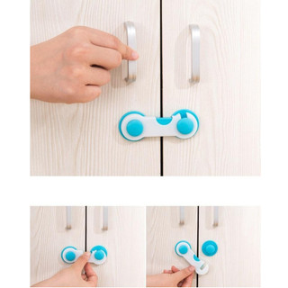 Khóa tủ lạnh - Khóa an toàn  - Khóa gài tủ , gài cửa, Đệm chống Dập Cửa Kẹp tay trẻ