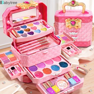 Đồ chơi bé gái BABYTREE bộ trang điểm cao cấp quà tặng sinh nhật an toàn không độc hại