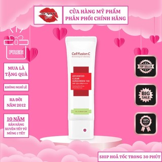 Kem Chống Nắng Cell Fusion C Clear Advanced Sunscreen 100 SPS 50 PA++++ .