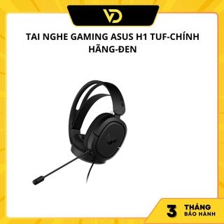 Tai nghe gaming asus h1 tuf-chính hãng-đen