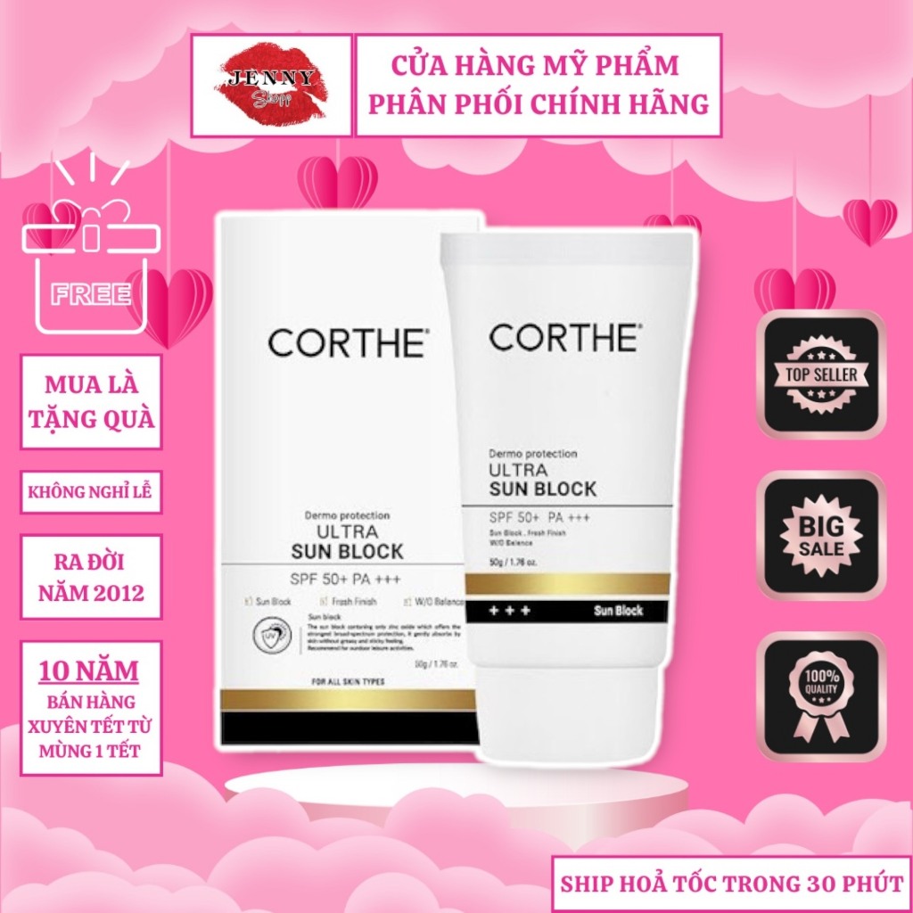 Kem Chống Nắng Corthe Ultra Sun Block SPF50+ PA+++
