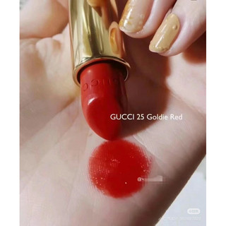 [25]Son gucci  Satin Goldie red
