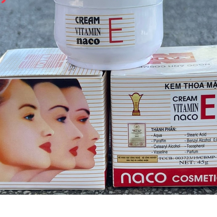 Kem Dưỡng Da Vitamin E Naco