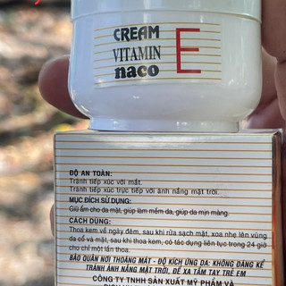 Kem Dưỡng Da Vitamin E Naco