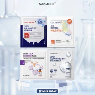Mặt nạ dưỡng trắng da Sur Medic Glutathione Mask [Bản mới] 1 miếng