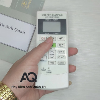 Remote máy lạnh sharp - điều khiển điều hòa Sharp CRMC-A876 (12 nút-ECO)