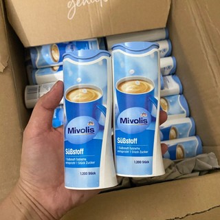 Đường ăn kiêng dạng viên Mivolis 1200 viên - hàng chuẩn đức