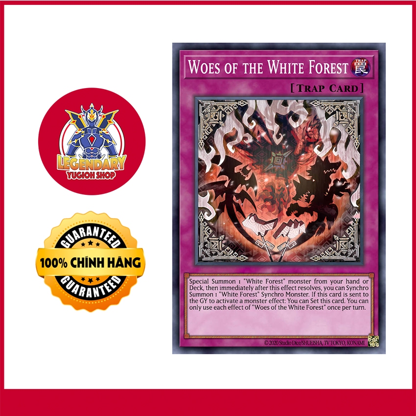 [Thẻ Bài Yugioh Chính Hãng] Woes of the White Forest