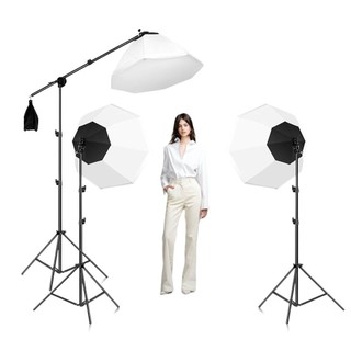 Photo Light Live Lighting Studio&Photo Scene Light 2x2m Vải nền 2X3m Màn hình xanh Photo Studio Kit
