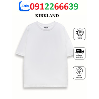 [HCM]Áo Phông Kirkland Unisex cotton 100% co dãn 4 chiều