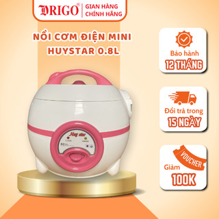  Nồi cơm điện Huystar H1 0.8L chính hãng Nồi cơm điện mini phù hợp cho học sinh sinh viên - Bảo hành 12 tháng 