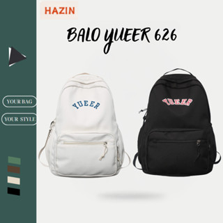  Balo YUEER Thời Trang Hàn Quốc Ba Lô Đi Học Cỡ Lớn Thiết Kế Đơn Giản Thời Trang Cho Nam Và Nữ 