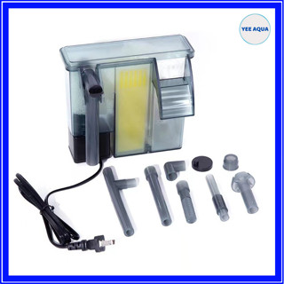 Lọc Thác Bể Cá RLD-101 | 102 | 103 | 104  (1->4 VÁCH NGĂN), Kèm Lọc Váng, Kèm Vật Liệu Lọc, Phiên Bản Mới