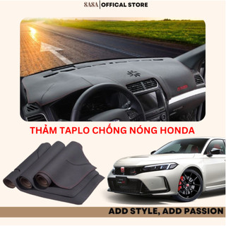 Thảm Taplo - Đủ xe HONDA - Nhung hoặc Da vân Carbon Cacbon