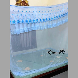Màn tuyn ren Thái Lạnh người lớn - Mùng ngủ mắc tay treo 4 góc 1m4, 1m6, 1m8, 2m2 chống muỗi cao cấp Kiều Phi