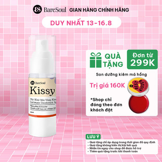 Xịt khử mùi & vệ sinh vùng kín baresoul kissy 30ml