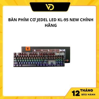 Bàn phím cơ jedel led kl-95 new chính hãng