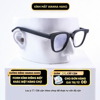 Gọng kính cận mm010 đẹp cao cấp nam nữ hàn quốc chống tia uv wanna hang whgm187