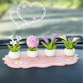 Bình hoa làm từ đá nhân tạo mini trang trí bàn làm việc, tủ sách, quà tặng, tiểu cảnh, taplo ô tô