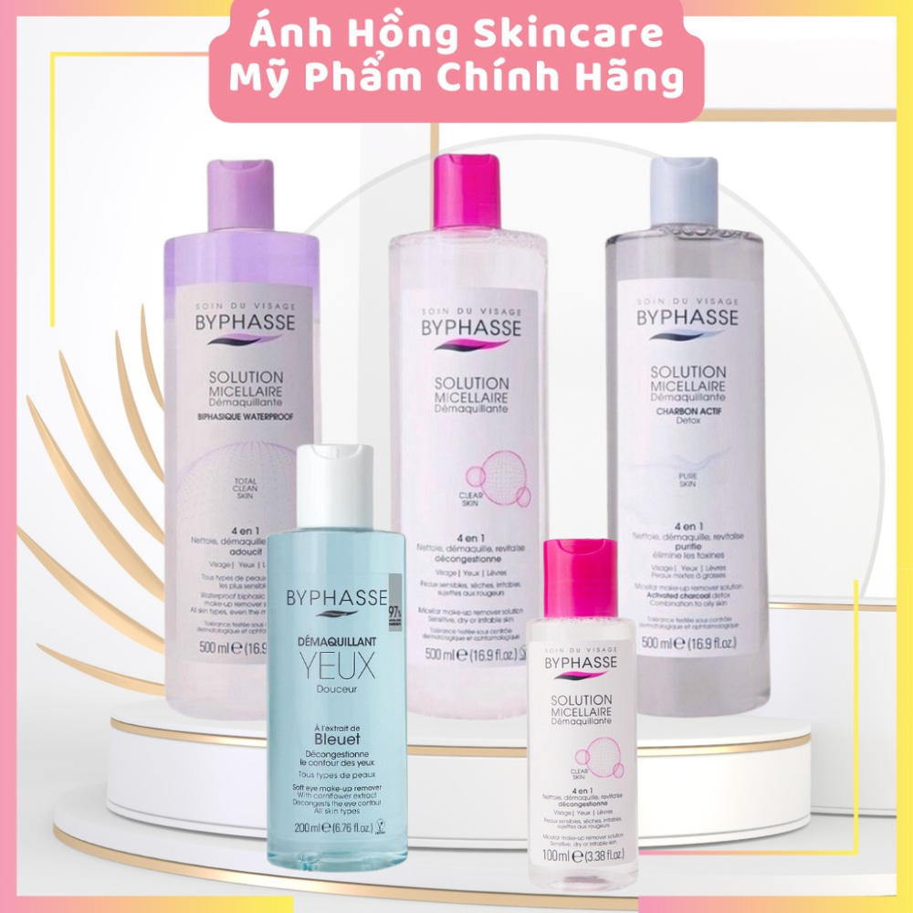 Nước Tẩy Trang Byphasse Solution Micellaire Chính Hãng