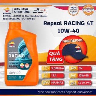 Dầu Nhớt Xe Số Repsol Racing 4T 10w40 1L