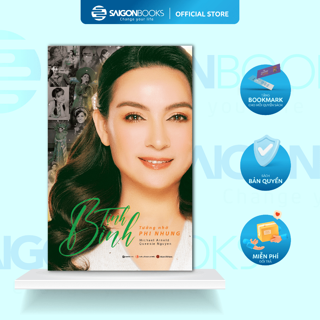 SÁCH - Tịnh Bình - Tưởng nhớ Phi Nhung (Bìa cứng)