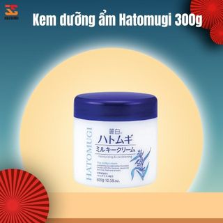 Kem dưỡng ẩm da Hatomugi ý dĩ Nhật Bản Moisturizing Conditioning The Milky 300g