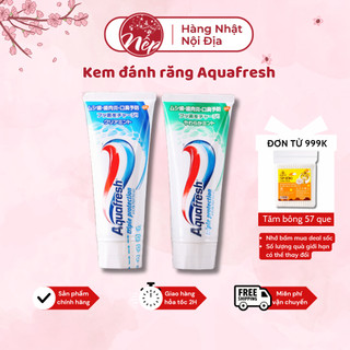 Kem đánh răng Aquafresh Triple Protection 140g hàng nội địa Nhât Bản - Nếp shop - nepshop1